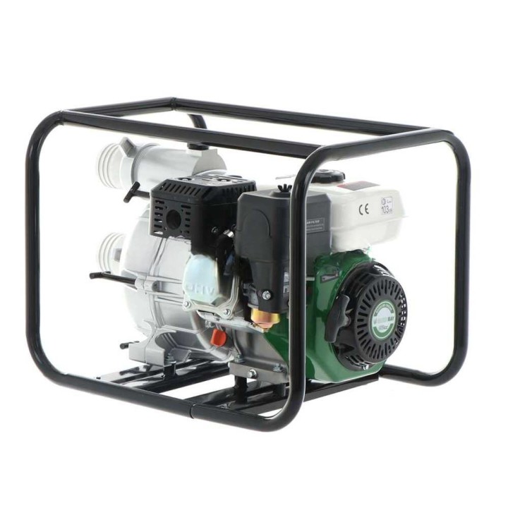 Greenbay GB-TWP 80 bensiinikäyttöinen likavesipumppu, 7 HP, 80 mm