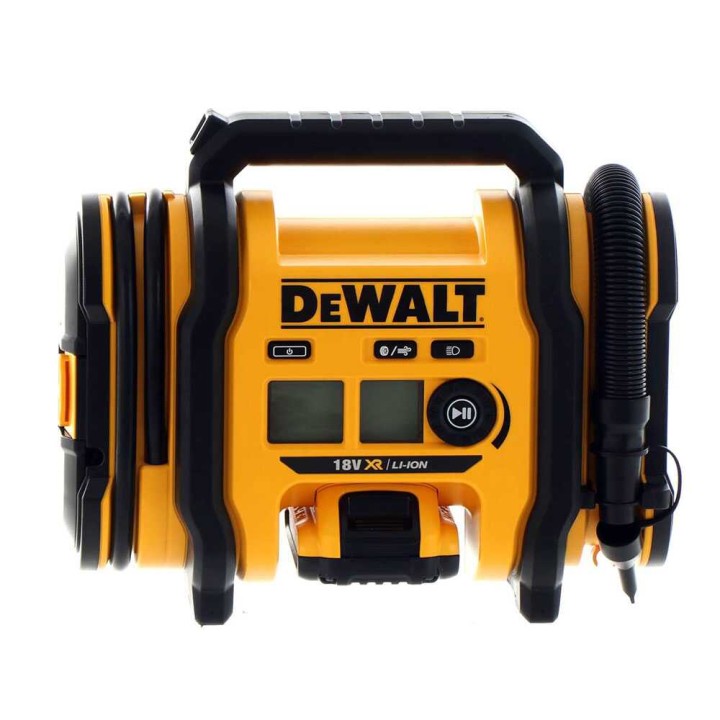 DeWalt DCC018N-XJ akkukompressori, 18 V, 11 bar, akku ja laturi