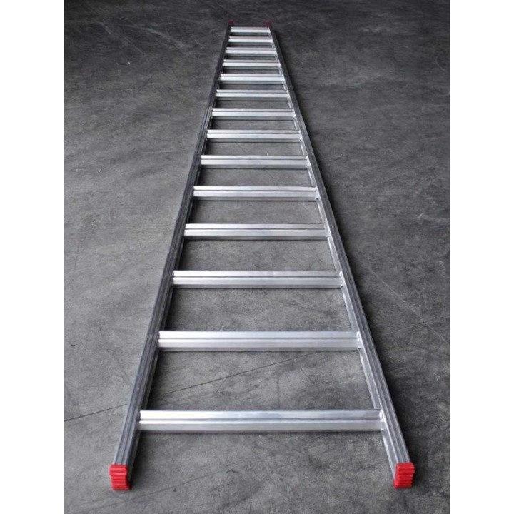 S110L14 alumiininen maataloustikas, 14 askelmaa, 400 cm, 150 kg, EN 131