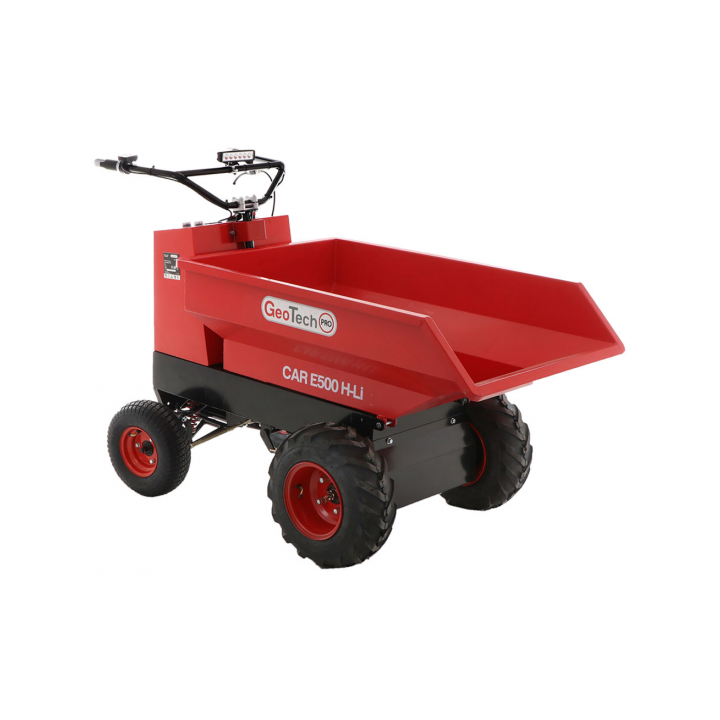 GeoTech Pro Car E500 H Li akkukäyttöinen minidumper 1 000 W 48 V 500 kg