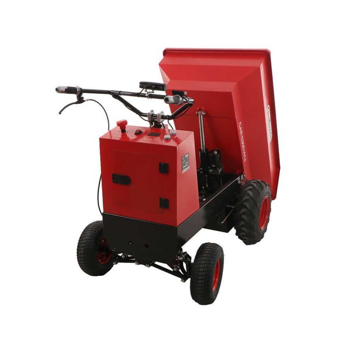 GeoTech Pro Car E500 H-Li akkukäyttöinen minidumper, 1 000 W, 48 V, 500 kg