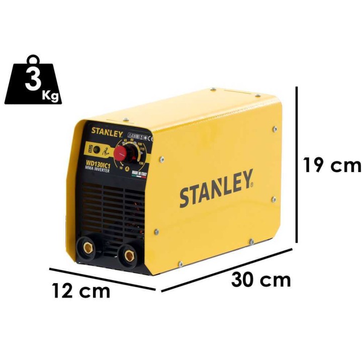 Stanley WD130IC1 MMA-invertterihitsauskone, 20–130 A, 230 V