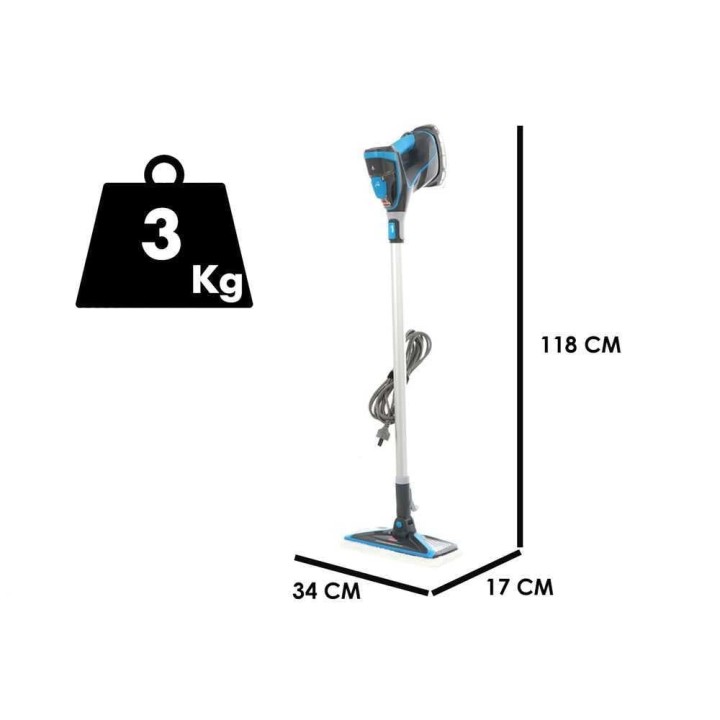 Bissell PowerFresh SlimSteam -höyrymoppi, 1 500 W, 0,35 l