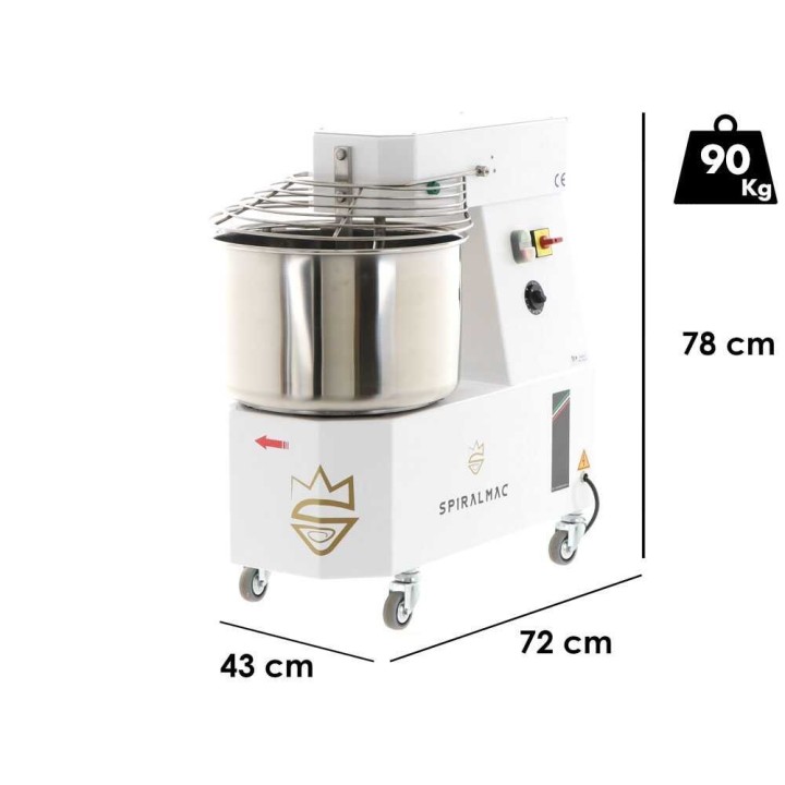 SPIRALMAC SV25 spiraalitaikinakone, 25 kg, 400 V, 1 500 W