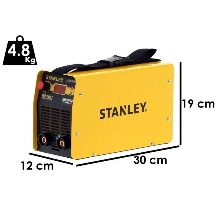 Stanley WD200IC2 MMA-invertterihitsauskone, 15–200 A, 230 V