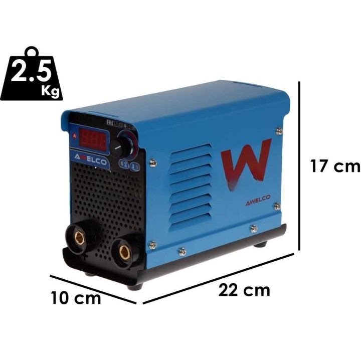 Awelco AX180 MMA-invertterihitsauskone, 15–160 A, 230 V