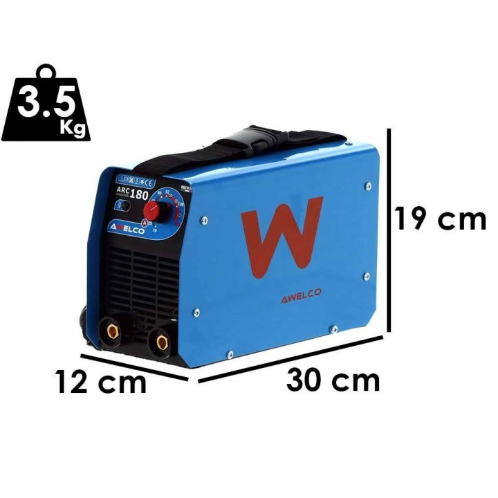 Awelco ARC 180 MMA-invertterihitsauslaite, 10–160 A, 230 V