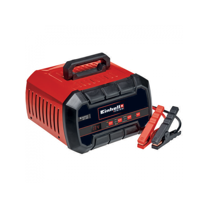 Einhell CE BC 30 M akkulaturi käynnistin ja ylläpitolaturi 12 24 V 100 A