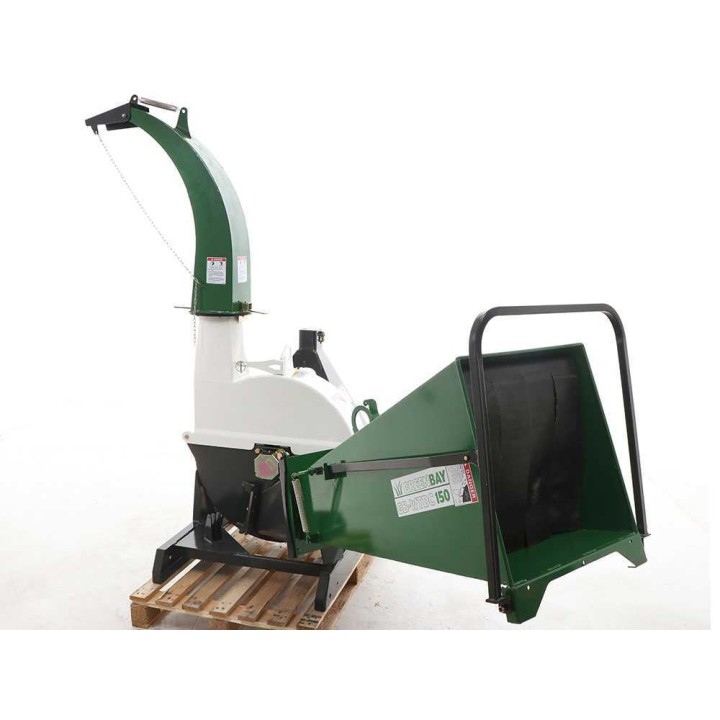 GreenBay GB-WTDC 150 traktorikäyttöinen biotrituratori, 40–80 HP, 150 mm
