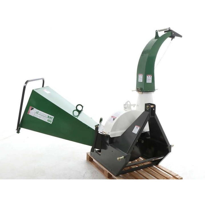 GreenBay GB-WTDC 150 traktorikäyttöinen biotrituratori, 40–80 HP, 150 mm