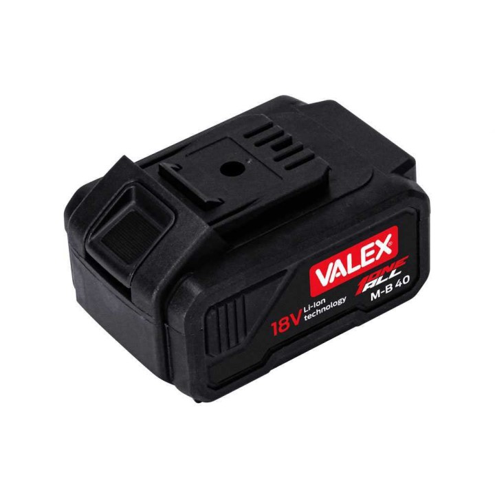 Valex M-B40 litiumakku, 18 V, 4,0 Ah