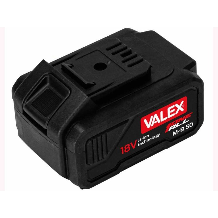 Valex M-B50 litiumakku Valex-koneisiin, 18 V, 5,0 Ah