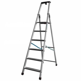Facal Q50 6 alumiinitikas 6 askelmaa pukkitoiminto 316 cm työskentelykorkeus