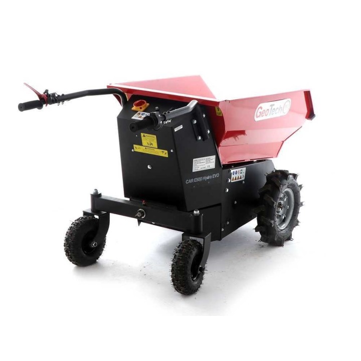 GeoTech Pro CAR E500 e-Lift akkukäyttöinen motocarriola, 48 V, 500 kg