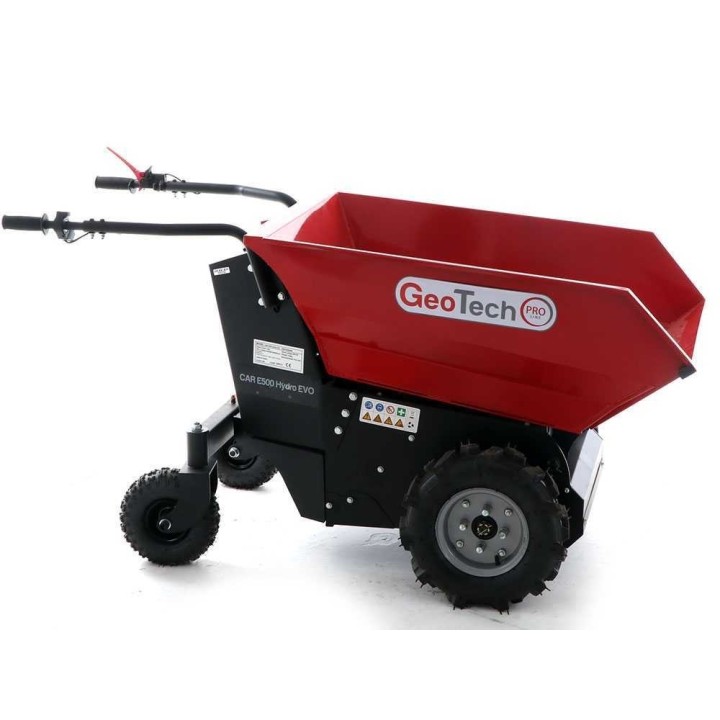 GeoTech Pro CAR E500 e-Lift akkukäyttöinen motocarriola, 48 V, 500 kg