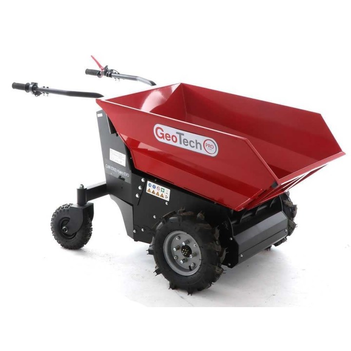 GeoTech Pro CAR E500 e-Lift akkukäyttöinen motocarriola, 48 V, 500 kg
