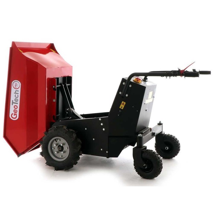 GeoTech Pro CAR E500 e-Lift akkukäyttöinen motocarriola, 48 V, 500 kg