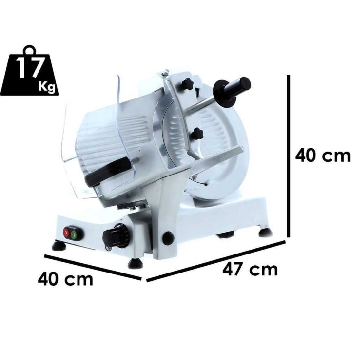 FAC F275E sähköinen lihaleikkuri, 220 W, 275 mm:n terä