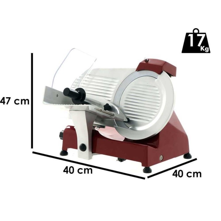 FAC F275E Rossa sähköinen lihaleikkuri, 220 W, terä 275 mm