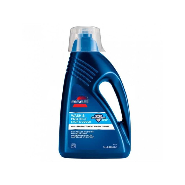 BISSELL Wash & Protect puhdistusaine matoille ja verhoiluille, 1,5 l