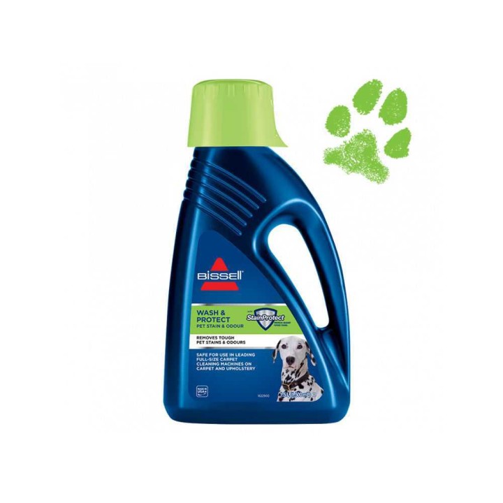 BISSELL Wash & Protect Pet -puhdistusaine, 1,5 l