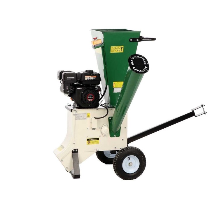 GreenBay GB-WDC 75 L biotriturágép, Loncin 7 HP, 76 mm, bensiinimoottori