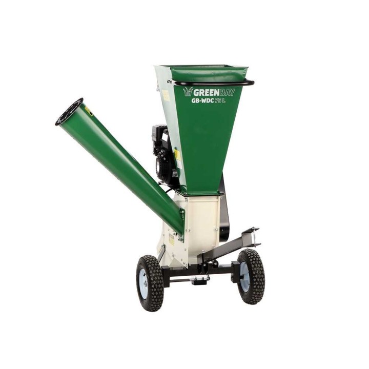 GreenBay GB-WDC 75 L biotriturágép, Loncin 7 HP, 76 mm, bensiinimoottori