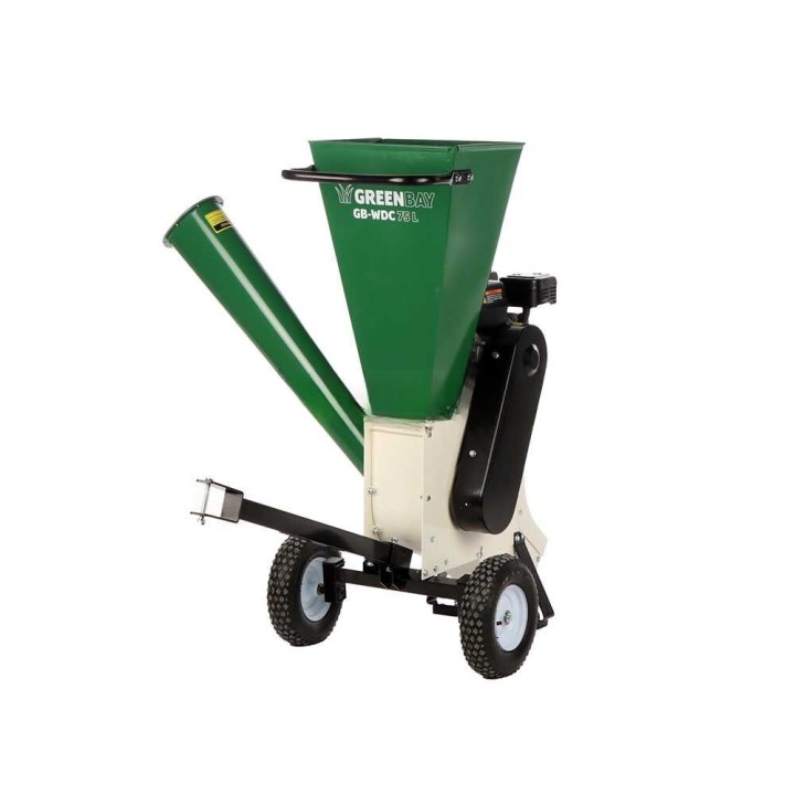 GreenBay GB-WDC 75 L biotriturágép, Loncin 7 HP, 76 mm, bensiinimoottori