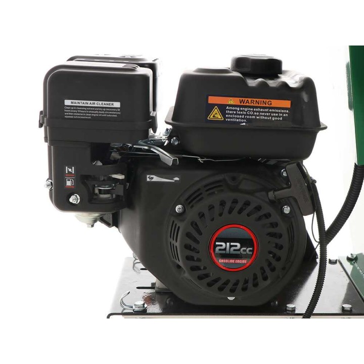 GreenBay GB-WDC 75 L biotriturágép, Loncin 7 HP, 76 mm, bensiinimoottori
