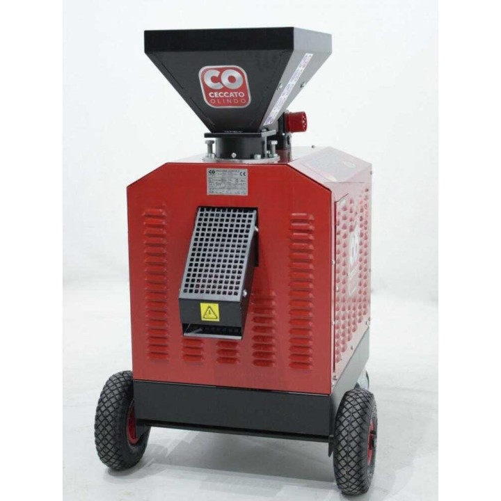 Ceccato Olindo Trifase 5,5 HP -pellettikone, 400 V, 60–70 kg/h