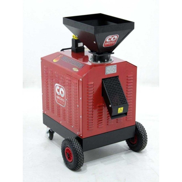 Ceccato Olindo Trifase 5,5 HP -pellettikone, 400 V, 60–70 kg/h