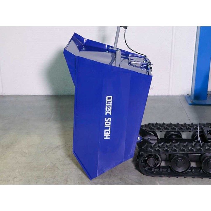 BullMach HELIOS 320 D telaketjudumpperi, 320 kg, 6,5 HP, dumppilava