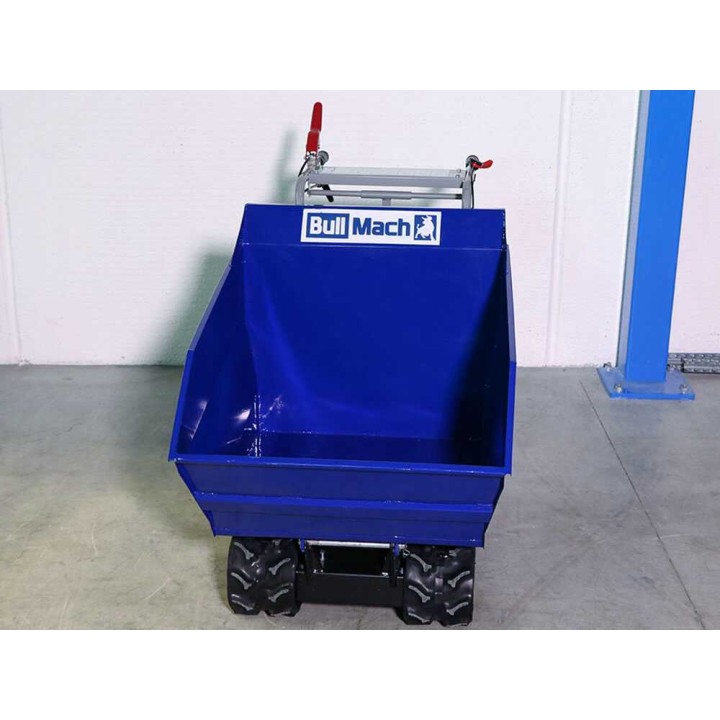 BullMach HELIOS 320 D telaketjudumpperi, 320 kg, 6,5 HP, dumppilava