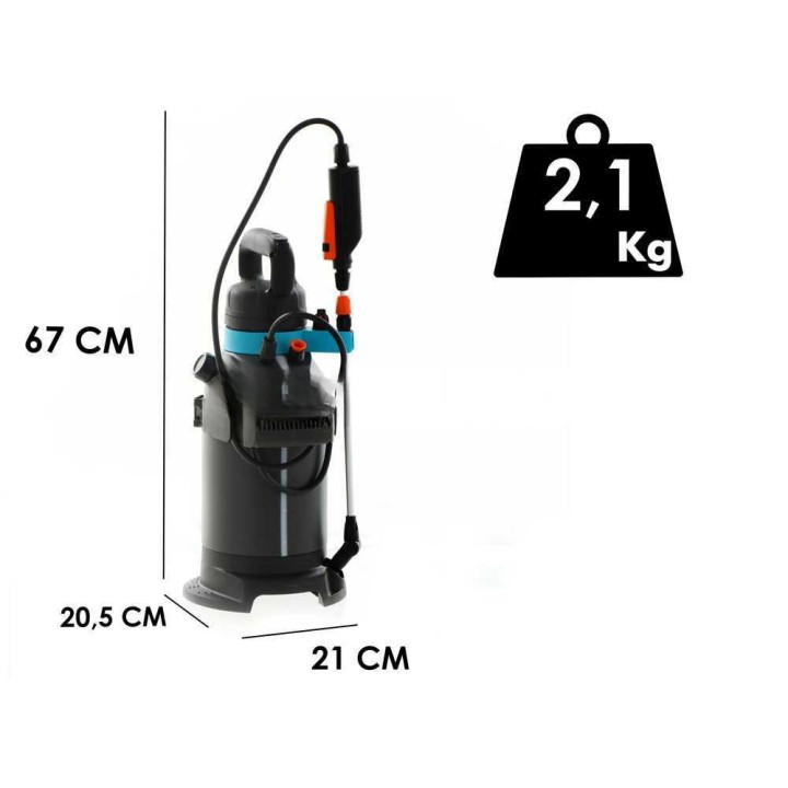 Gardena EasyPump 5 lt. 11136-20 ruiskupumppu, 5 V, 2,6 Ah
