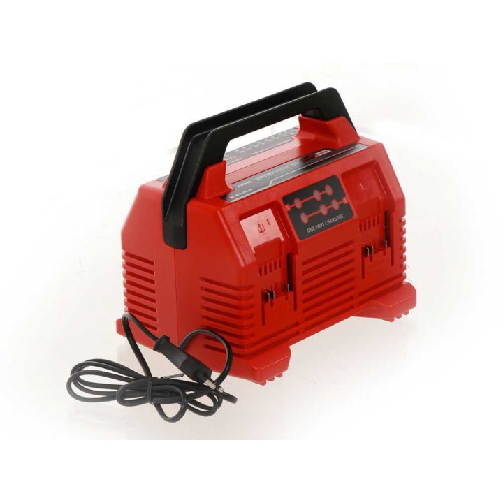 Einhell 2x2 Power X-Quattrocharger 4 A -akkulaturi neljällä portilla