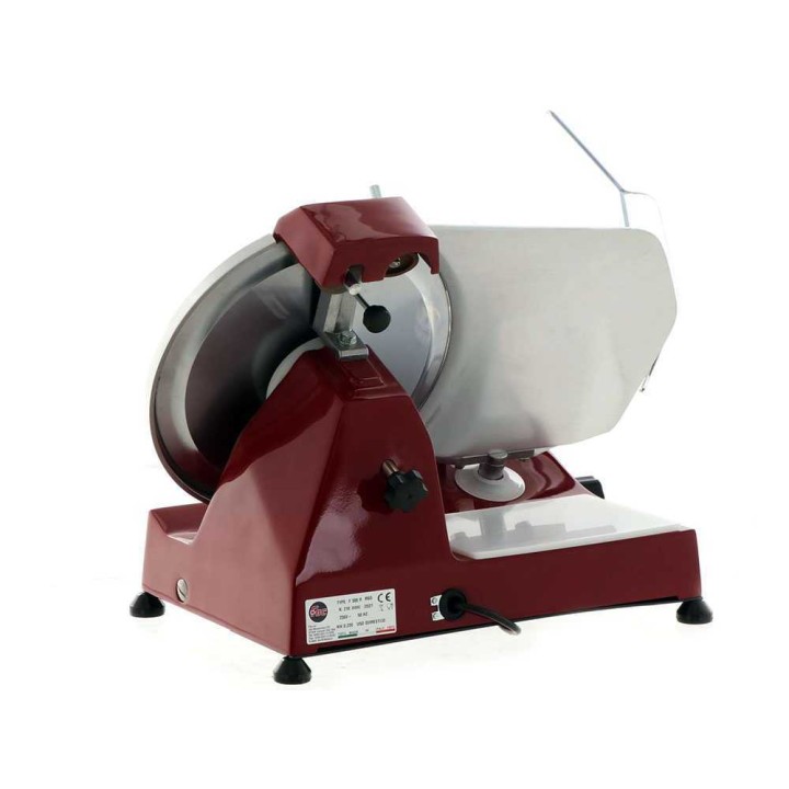FAC F 300 R Rosso sähköinen viipalointikone, terä 300 mm, 220 W, punainen