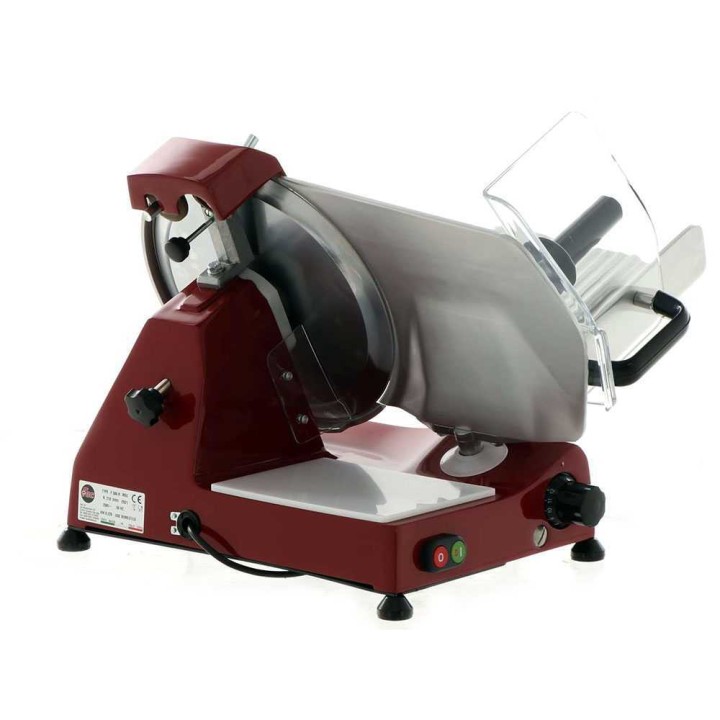FAC F 300 R Rosso sähköinen viipalointikone, terä 300 mm, 220 W, punainen