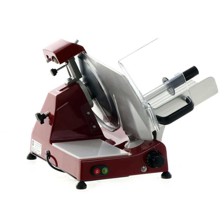 FAC F 300 R Rosso sähköinen viipalointikone, terä 300 mm, 220 W, punainen