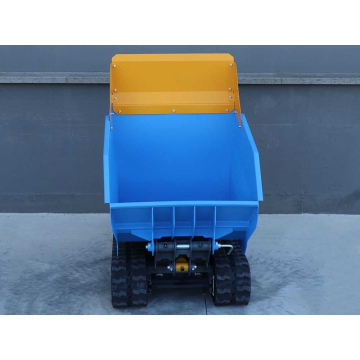 EM500H-Dump telaketjudumper, Honda GX200, 500 kg, hydraulinen kippilava