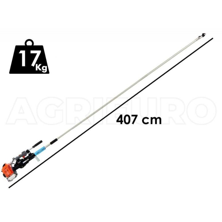 Campagnola GSM Toro Evoluzione K oksatäristin, 407 cm, 2,8 HP, koukku