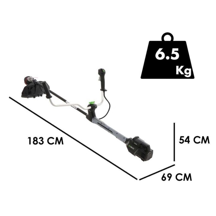 EGO Professional-X BCX3800 akkuraivaussaha, 56 V, 7,5 Ah