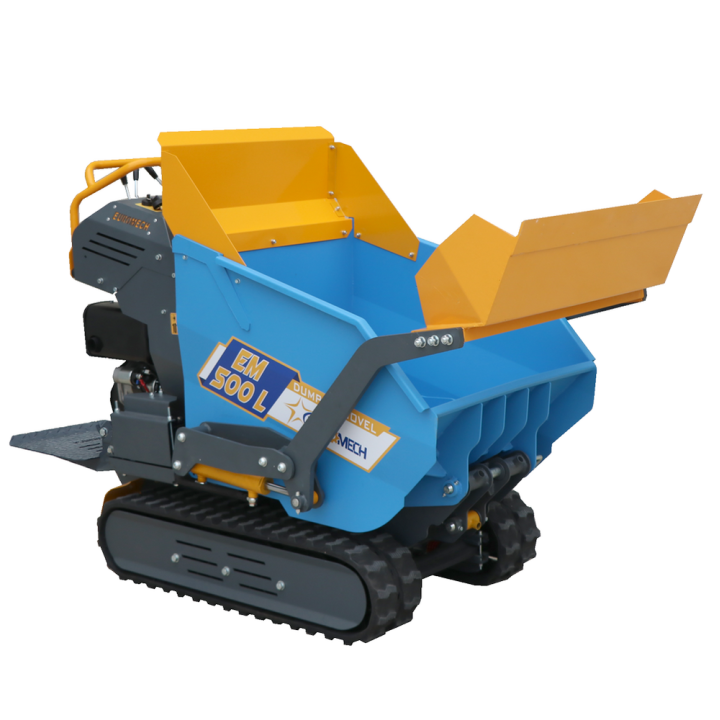 EM500L Dump Shovel hydraulinen telaketjudumper 500 kg 6 5 HP diesel kuormauslapio
