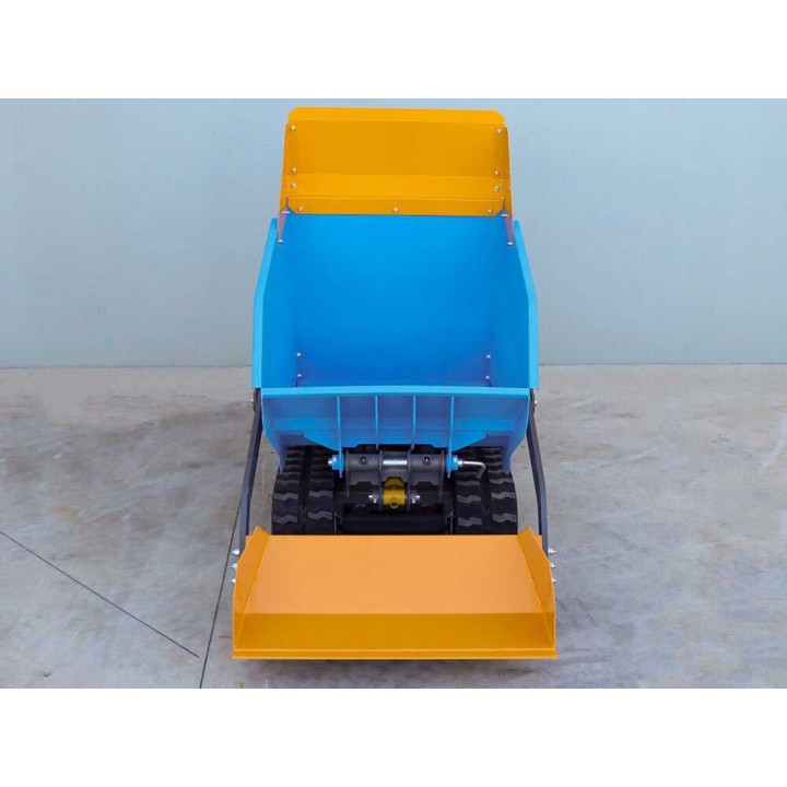 EM500L-Dump & Shovel hydraulinen telaketjudumper, 500 kg, 6,5 HP diesel, kuormauslapio