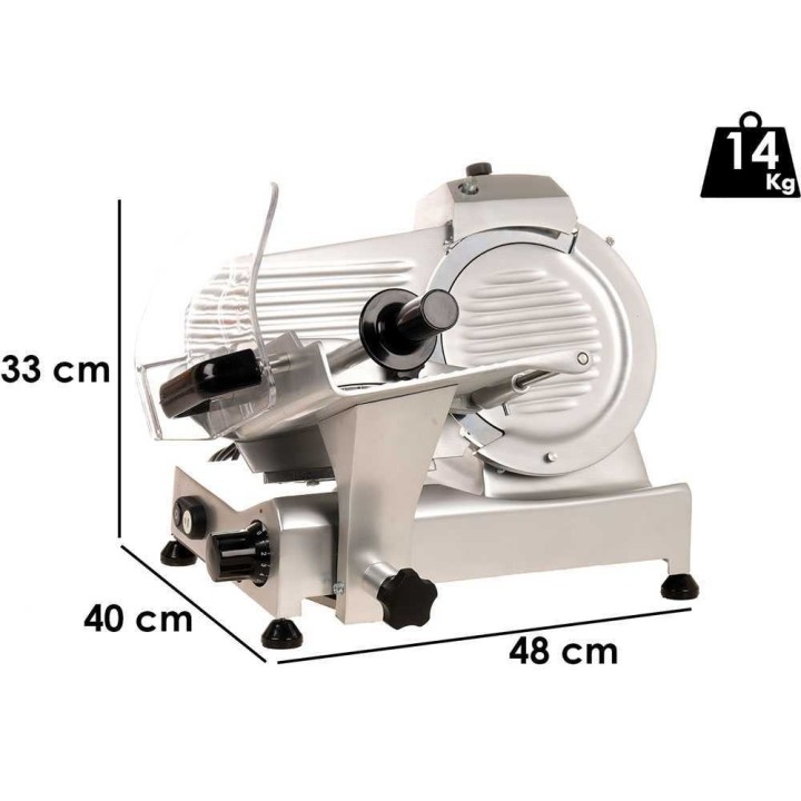 FAC S220AF ammattikäyttöön tarkoitettu viipalointikone, 190 W, 220 mm en