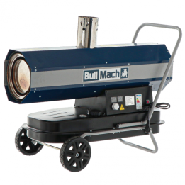 BullMach BM IDH 30 KW dieselkäyttöinen lämminilmakehitin epäsuora lämmitys 230 V