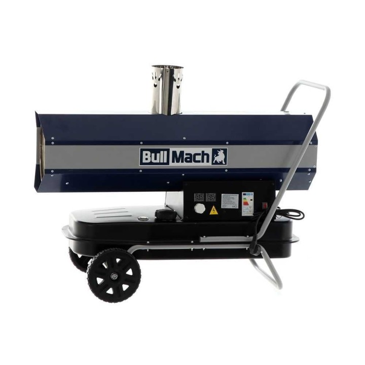 BullMach BM-IDH 30 KW dieselkäyttöinen lämminilmakehitin, epäsuora lämmitys, 230 V