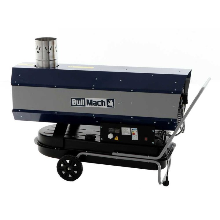 BullMach BM-IDH 50 dieselkäyttöinen lämminilmakehitin, 50 kW, epäsuora palaminen
