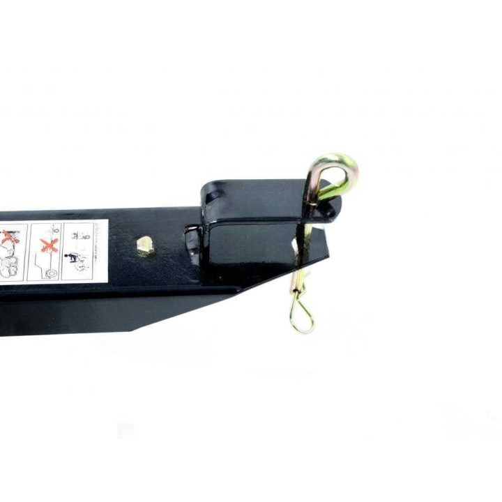 GeoTech MAXI hinattava kippikärry ajoleikkurille, 450 kg, 145 × 71 × 32 cm