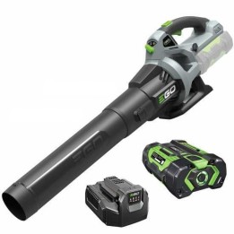 EGO LB5300E akkupuhallin 56 V 2 5 Ah akku ja laturi