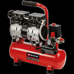 Einhell TE AC 6 Silent öljytön kompressori 0 75 HP 6 l 8 bar